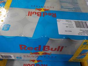 lot 363 image: Case of 24 Red Bull Sugar Free...