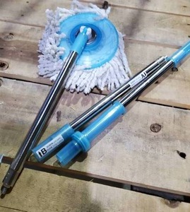 lot 108 image: Hurricane 360 spin mop and Bucket.