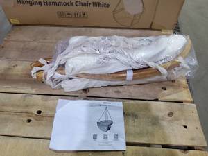 lot 106 image: Vivo Home hanging chair, NEW