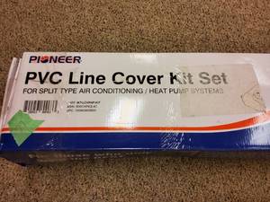 lot 77 image: PVC AC line cover kit., NEW