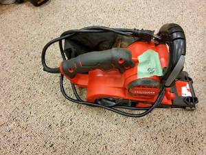 lot 56 image: Craftsman belt sander