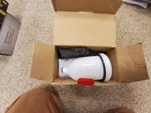 lot 113 image: Husky Hvlp spray gun gravity feed. New