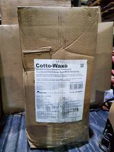 lot 9 image: cotto-waxo oil base sand sweeping compound. new 100#
