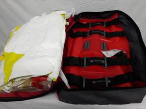 lot 7 image: WOW MSRP $800 MDI EMS Vacuum Splints Kit&nbspMultiple Splints Included In The Bag - Inflates Splint For Comfortable Pressure Surrounding The Injury - Great Condition Was Used For Demonstrations Only 