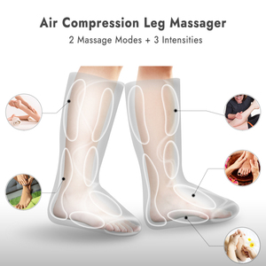 lot 1 image: FIT KING FT-009A Professional 3 Mode Compression Leg Massager Body Therapy Device - Excellent Working Condition Who Wouldnt Want This I know I do