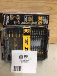 DEWALT MAX IMPACT Screwdriving Set (30-Piece) Open box