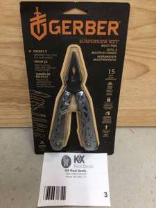 Gerber Gear 30-001364N Suspension-NXT Needle Nose Pliers Multitool with Pocket Clip, Steel Open box