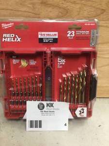 Milwaukee SHOCKWAVE IMPACT DUTY Titanium Drill Bit Set (23-Piece) Open box