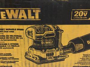 DEWALT 20-Volt MAX XR Cordless Brushless 14 Sheet Variable Speed Sander (Tool-Only)  Open box