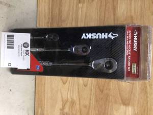 Husky 144-Tooth Ratchet Set with EVA Tray (3-Piece) Open box