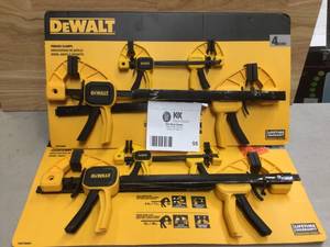 DEWALT Trigger Clamp Set (4-Piece) 2 units open box