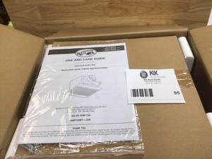 Hampton Bay 50 CFM 0.5 Sone Ceiling Bath Fan Open box