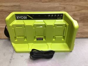 RYOBI 40V Lithium-Ion 3-Port Charger Open box