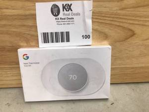 Google Nest Thermostat Trim Kit - Snow Open box