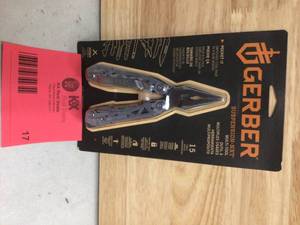 lot 17 image: Gerber Gear 30-001364N Suspension-NXT Needle Nose Pliers Multitool with Pocket Clip, Steel