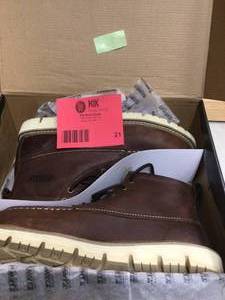 lot 21 image: DEWALT Mens Canton 6 Work Boots - Soft Toe - Walnut Pitstop Size 12(W)