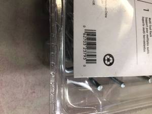 lot 43 image: Onward Set of Locking Pegboard Hooks in Zinc Finish (47-units)
