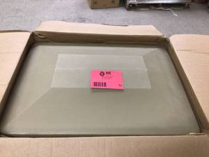 lot 52 image: RTS Home Accents ParcelWirx Graphite Horizontal Lockable Package Delivery Box Open box