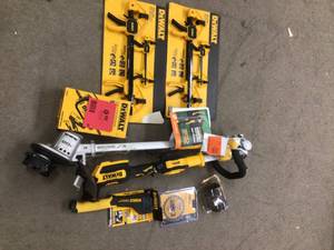 lot 56 image: Lot of dewalt tools open box
