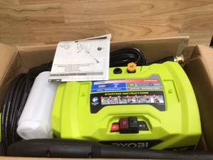 lot 85 image: RYOBI 1800 PSI 1.2 GPM Cold Water Electric Pressure Washer