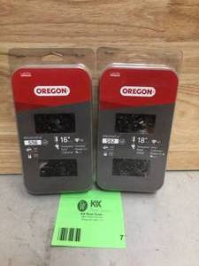 Lot Oregon chainsaw chains