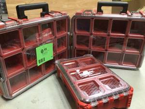 Lot of Milwaukee pack outs open box