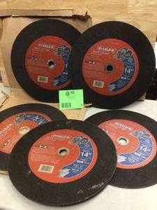 DIABLO 14 in. x 18 in. x 1 in. Metal High Speed Cut-Off Disc (5-Pack)