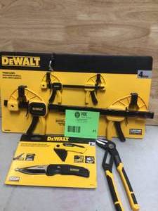 Lot of dewalt tools