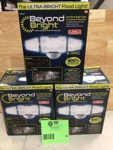 Lot of ultra bright flood lights open box