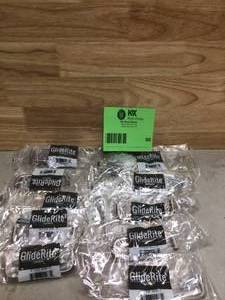 GlideRite 3-12 in. Center-to-Center Stainless Steel Solid Wire Cabinet Pulls (10-Pack)