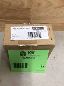 Amerock Cyprus 3 in. (76 mm) Center-to-Center Satin Nickel Drawer Pull (10-Pack) Open box