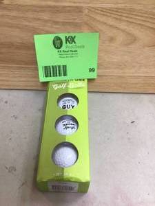 Hole in One Son Golf Ball Gift Set Brand New 3 Pack