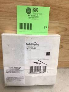 Sea Gull Lighting 6-in Traverse LED Recessed Light 14540S-15 Flush Mount