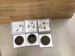 Google Nest Thermostat - Smart Programmable Wi-Fi Thermostat - Fog (3units) open box