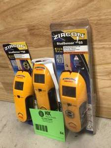 Lot of zircon stud finder