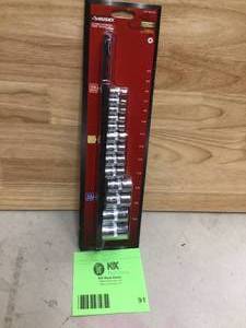 Husky 14, 38, 12 in. E-Torx Socket Set Open box