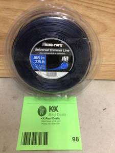 Rino-Tuff Universal Fit .065 in. x 275 ft. Gear Replacement Line for Corded and Cordless String Grass TrimmerLawn Edger
