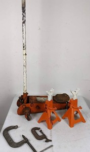 Jack Stands, Floor Jack and C-Clamps