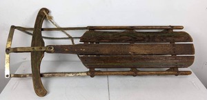 Vintage Flexible Flyer Wooden Sled