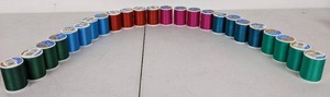 Large Assortment of 24 Rolls of NEW Thread