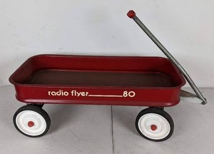 Vintage Radio Flyer 80 Red Wagon