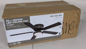 NEW Hampton Bay 52 Indoor LED Ceiling Fan Hugger