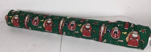 Large 40 Yard x 42 Wide Roll of Christmas Fabric - Santa