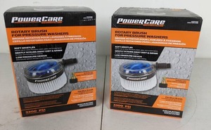 NEW Pair of PowerCare Rotary Brushes for Power Washers