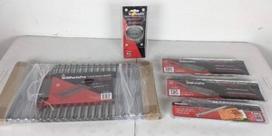 Lot of 5 NEW Grill Parts Pro Accessories Lava Rock Grate, Temp Gauge, 2-Stainless Flat Burners & Stainless Tube Burner