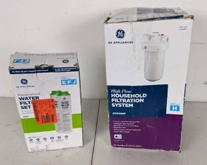 General Electric High-Flow Household Water Filtration System and Replacement Water Filters