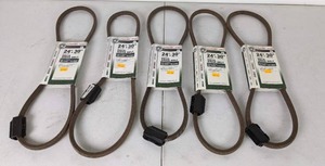 Brand New Set of 5 Riding Mower 24-Inch & 30-Inch Deck Drive Belts