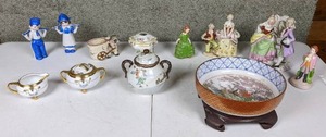 lot 95 image: Vintage Collection of CeramicsPorcelain RS Tillowitz Silesia, Most Others Marked Made in Japan