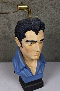 lot 75 image: Elvis Bust Table Lamp
