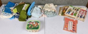 lot 96 image: Vintage Collection of Doll Clothes, Doll Clothing Patterns & Accessories, Disney Baby Shoes and More